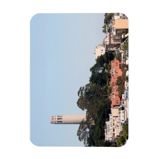 San Francisco Coit Tower Magnet (Vertikal)