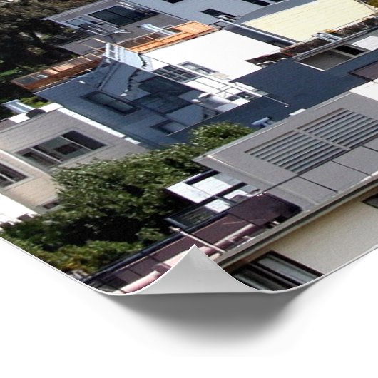 San Francisco Coit Tower Poster (Ecke)