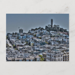 San Francisco Coit Tower Postkarte