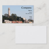 San Francisco Coit Turm Visitenkarte (Vorne/Hinten)