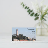 San Francisco Coit Turm Visitenkarte (Stehend Vorderseite)