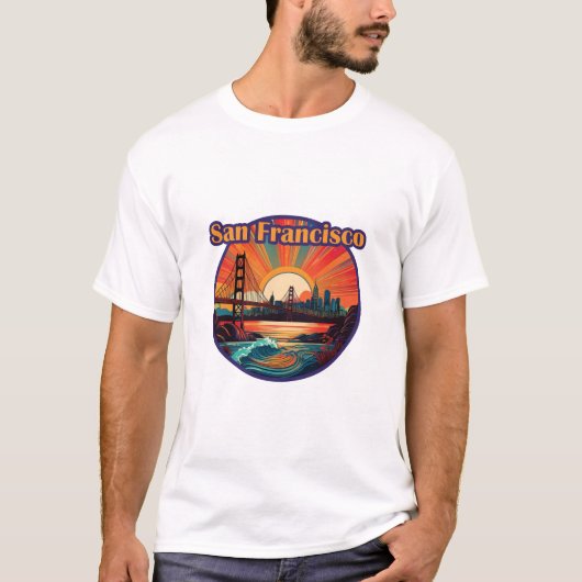 San Francisco Colors T-Shirt (Vorderseite)
