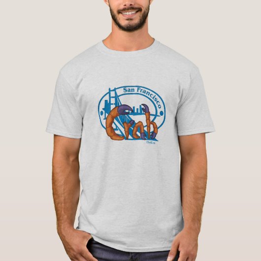 San Francisco Crab T-Shirt (Vorderseite)