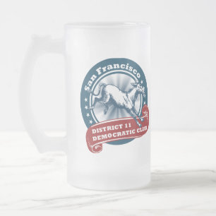 San Francisco D11 Democratic Club Bierstein Mattglas Bierglas