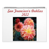 San Francisco Dahlias 2022 Kalender (Titelbild)