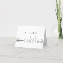 San Francisco Dankeschön Karte