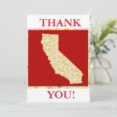 SAN FRANCISCO DANKESKARTE (Stehend Vorderseite)