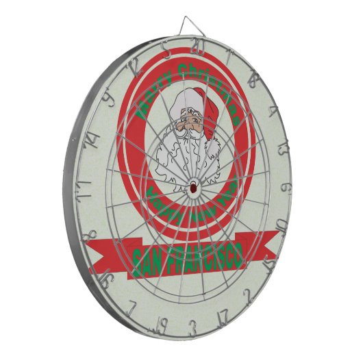 San Francisco Dartscheibe (Vorderseite Links)