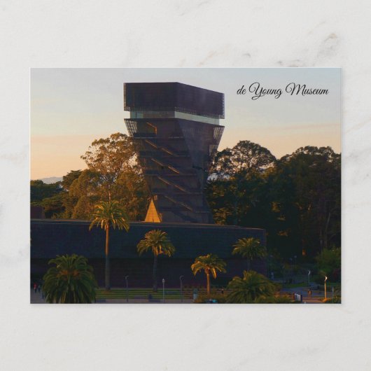San Francisco de Young Museum #3-2 Postcard Postkarte (Vorderseite)