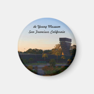 San Francisco de Young Museum #3 Magnet