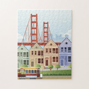 San Francisco   die gemalten Damen Puzzle