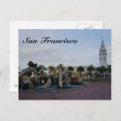 San Francisco Die Postkarte von Embarcadero (Vorne/Hinten)