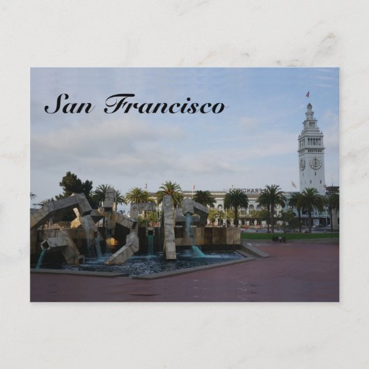 San Francisco Die Postkarte von Embarcadero (Vorderseite)