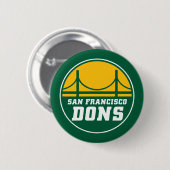San Francisco Dons Button (Vorne & Hinten)
