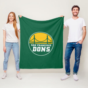 San Francisco Dons Fleecedecke