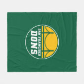 San Francisco Dons Fleecedecke (Vorderseite (Horizontal))