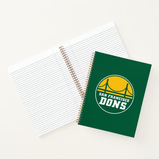 San Francisco Dons Notizblock (Innenseite)