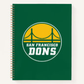 San Francisco Dons Notizblock (Vorderseite)