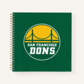 San Francisco Dons Notizblock (Vorderseite)