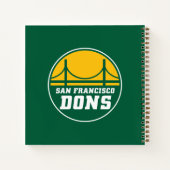 San Francisco Dons Notizblock (Rückseite)