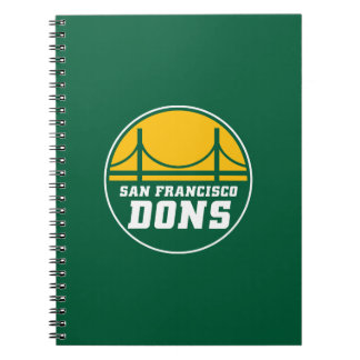 San Francisco Dons Notizblock