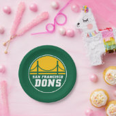 San Francisco Dons Pappteller (Party)