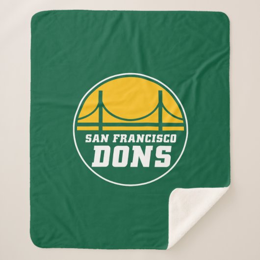 San Francisco Dons Sherpadecke (Vorderseite)