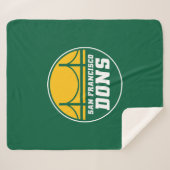 San Francisco Dons Sherpadecke (Vorderseite (Horizontal))