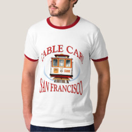 San Francisco Drahtseilbahn T-Shirt