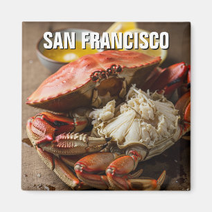 San Francisco Dungeness Crab Magnet