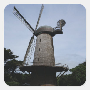 San Francisco Dutch Windmill Stickers