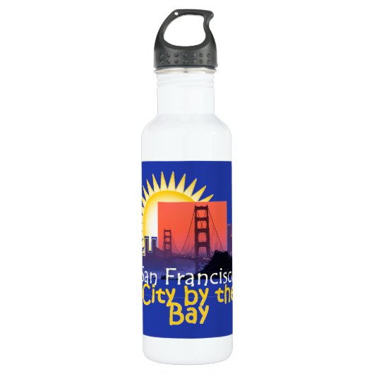 SAN FRANCISCO EDELSTAHLFLASCHE (Vorderseite)