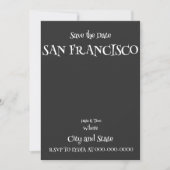 SAN FRANCISCO EINLADUNG (Vorderseite)