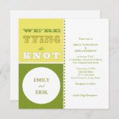 San Francisco Einladung: Zitrusfrucht-Drehung Einladung (Vorne/Hinten)