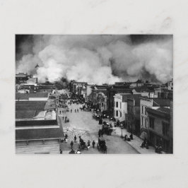 San Francisco Erdbeben Postkarte