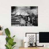 San Francisco Erdbeben von 1906 Poster (Heimbüro)