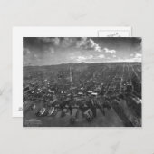 San Francisco Erdbebenruinen von Panorama 1906 Postkarte (Vorne/Hinten)