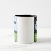 San Francisco Erholungs-und Park-Kaffee-Tasse Zweifarbige Tasse (Mittel)