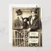 San Francisco Express Postkarte (Vorne/Hinten)