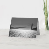 San Francisco Faltenkarte Feiertagskarte (Rückseite)