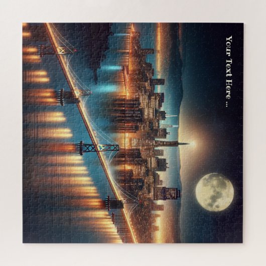 San Francisco Fantasy Night Puzzle (Horizontal)