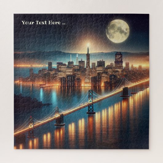 San Francisco Fantasy Night Puzzle (Vertikal)