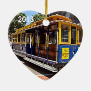 San Francisco-Feiertagsornament Keramikornament