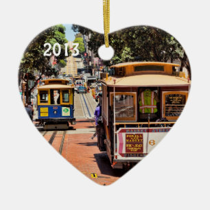 San Francisco-Feiertagsornament Keramikornament