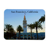 San Francisco Ferry Gebäude #11 Magnet (Horizontal)