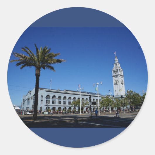 San Francisco Ferry Gebäude #2 Stickers (Vorderseite)