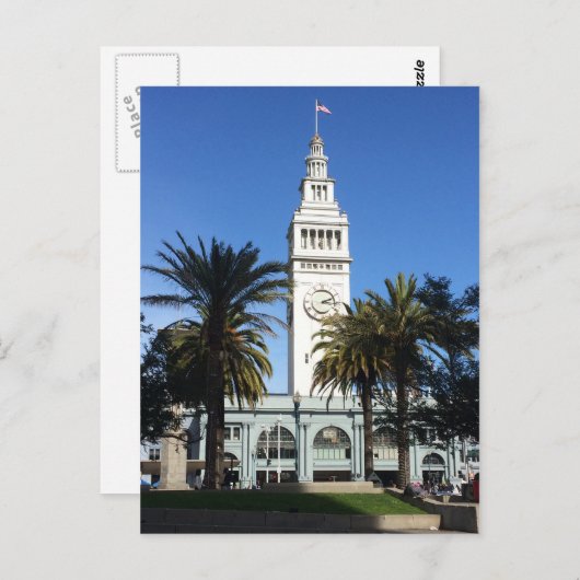 San Francisco Ferry Gebäude #3 Postcard Postkarte (Vorne/Hinten)