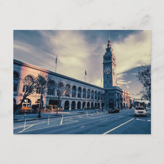 San Francisco Ferry Gebäude Postkarte (Vorderseite)