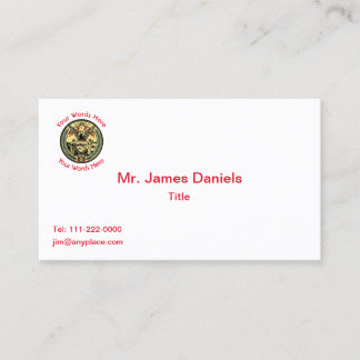 San Francisco Fire Department Business Card Visitenkarte