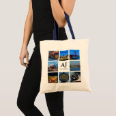 San Francisco Fishermans Wharf Collage #1 Tote Bag Tragetasche (Vorderseite (Produkt))